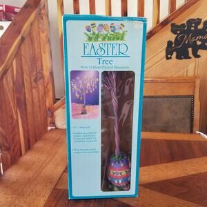 Easter egg tree 18 inches tall (NO ORNAMENTS)